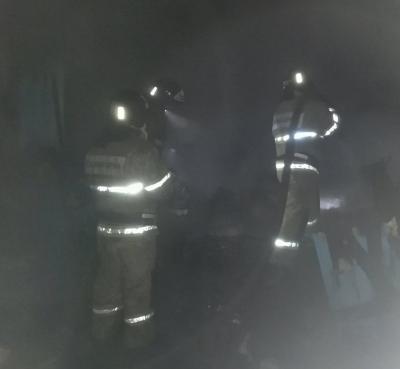 В Рыбновском районе сгорел жилой дом